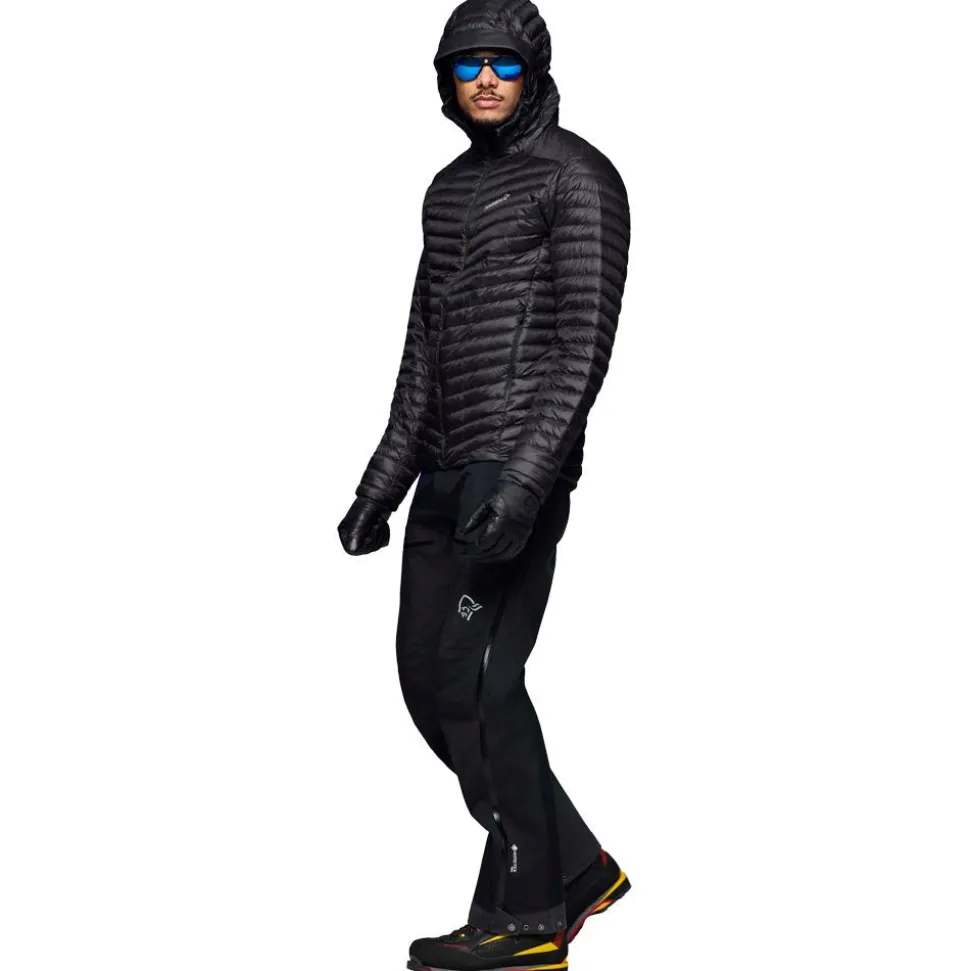 Doudoune Norrona Trollveggen Down 800 Super Light Hood Caviar Black