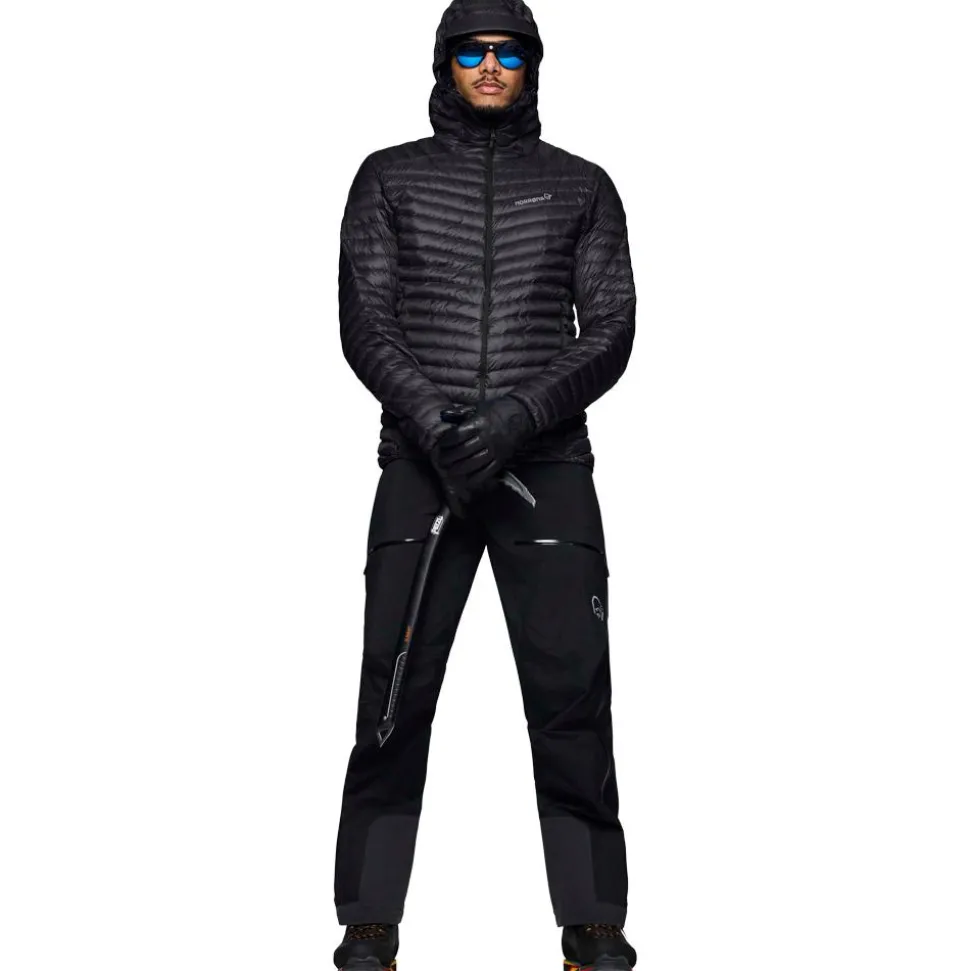 Doudoune Norrona Trollveggen Down 800 Super Light Hood Caviar Black