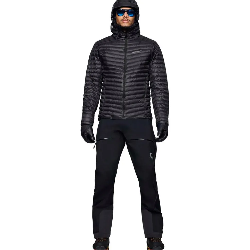 Doudoune Norrona Trollveggen Down 800 Super Light Hood Caviar Black