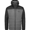 Doudoune RAB Microlight Alpine Jkt Black Graphene