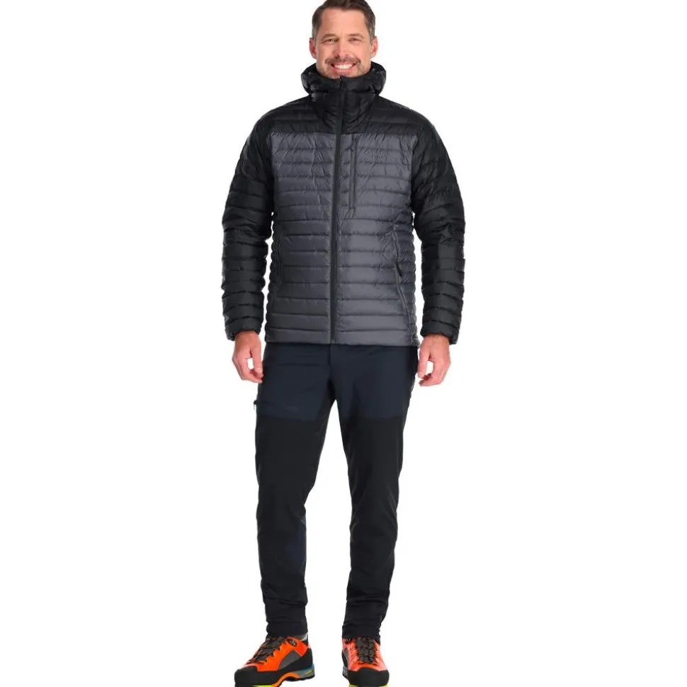 Doudoune RAB Microlight Alpine Jkt Black Graphene