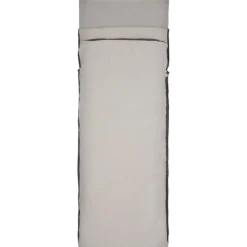 Drap de sac Sea To Summit Silk Blend Rectangular w/ Pillow Sleeve Light Grey