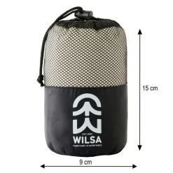 Drap de sac Wilsa Drap Coton Rect Ecru