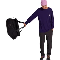 Duffel Burton Multipath 60L Medium Duffle Bag True Black Ballistic