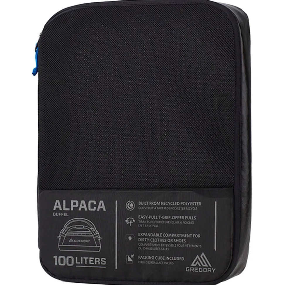 Duffel Gregory Alpaca 100 Obsidian Black