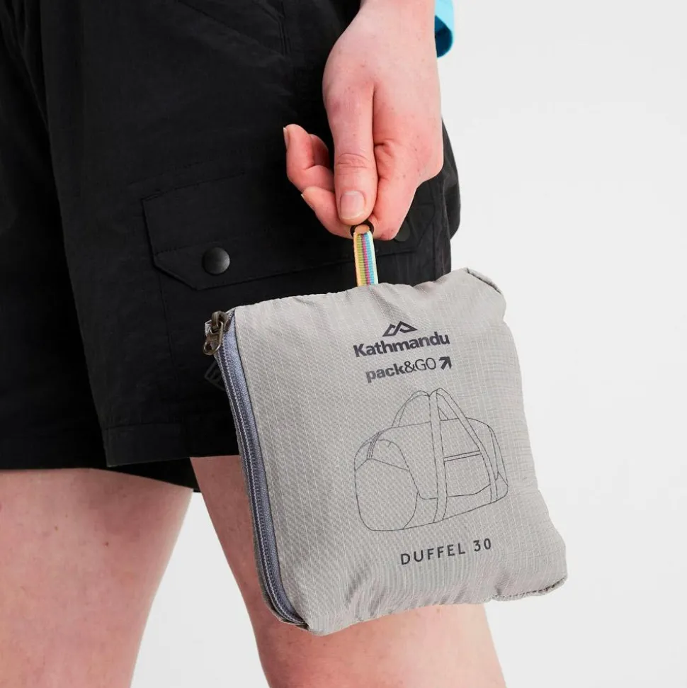 Duffel Kathmandu Pack&Go Duffel 30L Light Haze