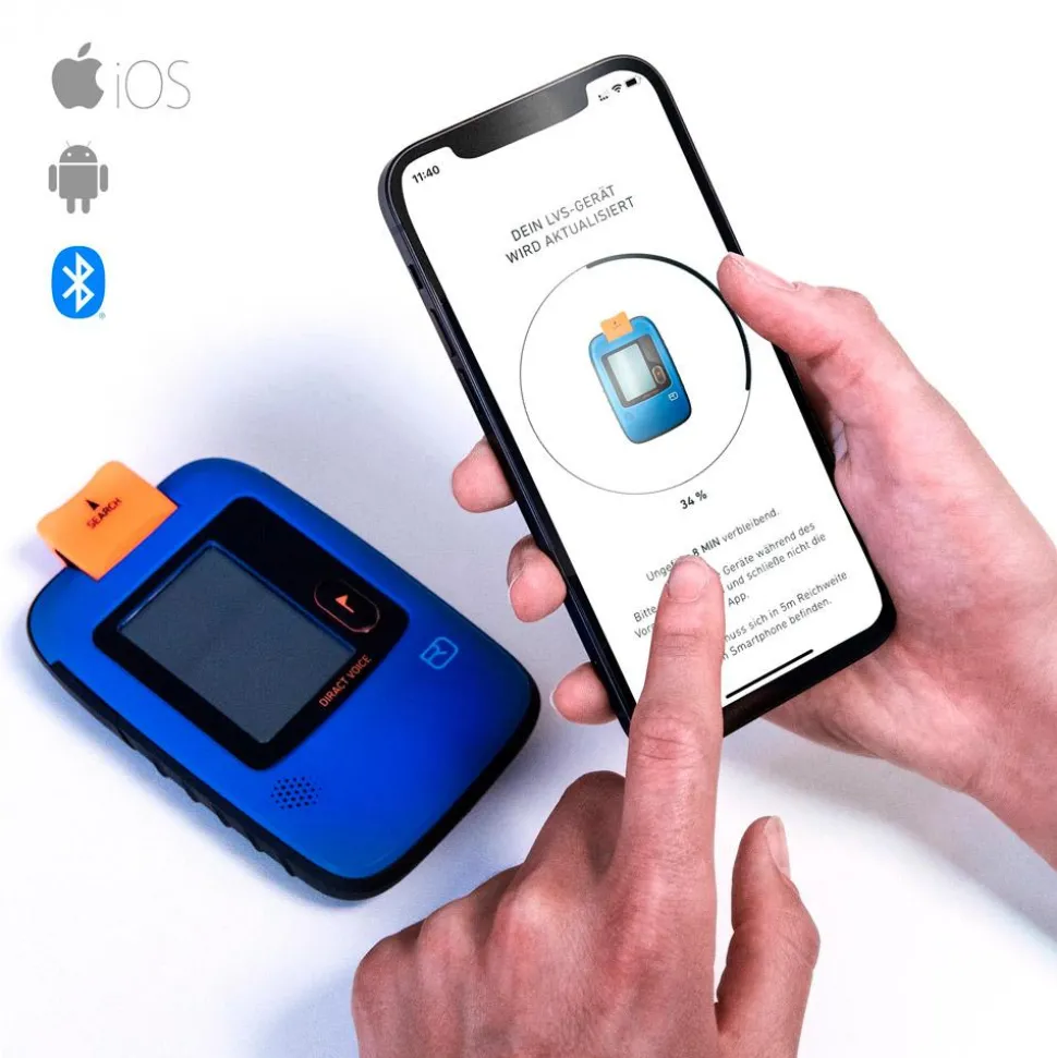 Dva Ortovox Diract Voice Blue Ocean