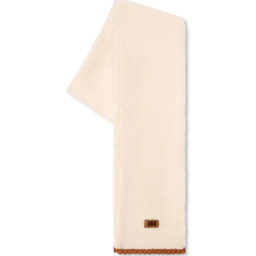 Echarpe UGG W Uggfluff Scalloped Scarf Nimbus