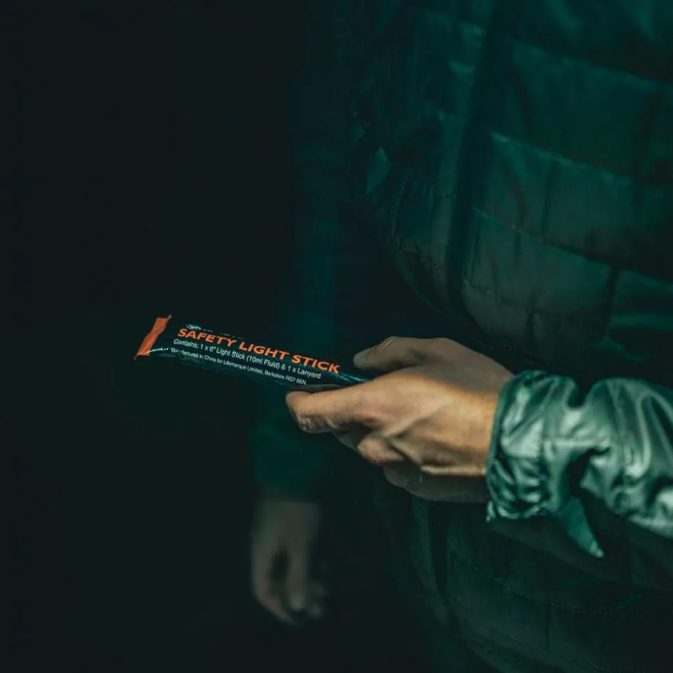 Eclairage de survie Lifesystems Glow Sticks 15 Green Orange