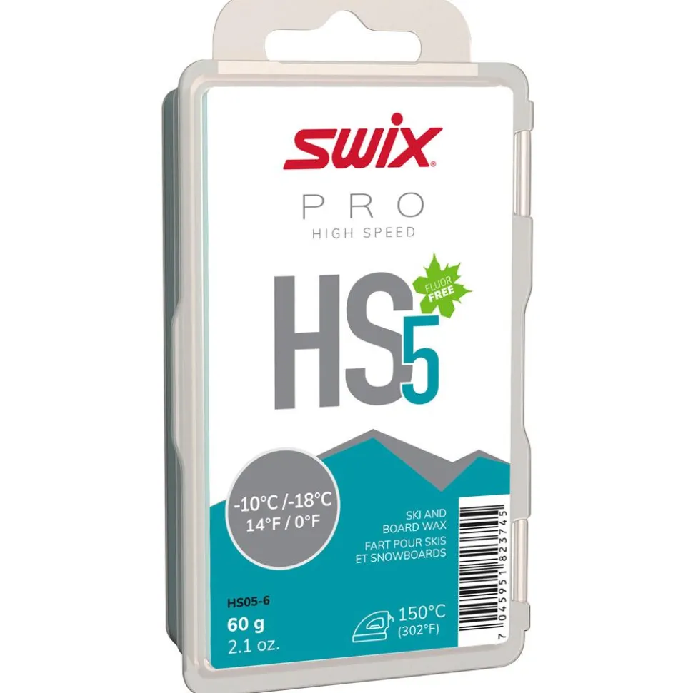 Fart Swix HS5 Turquoise -10°C/-18°C 60g