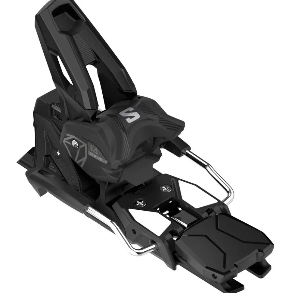 Fix Ski Salomon Strive 14 Gw Black Silver Metal D100