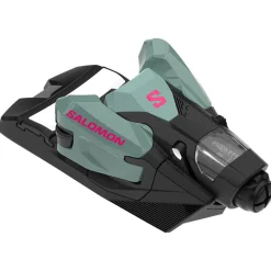 Fix Ski Salomon Strive 14 Gw Iceberg Green Black Sachet Pink D90