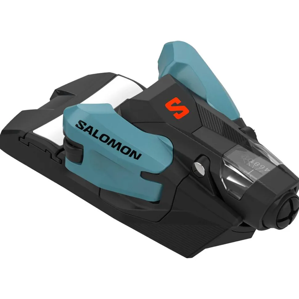 Fix Ski Salomon Strive 12 Gw Smoke Blue Flame Orange L115