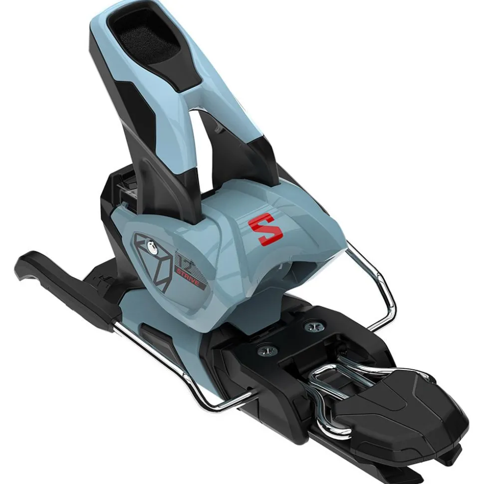 Fix Ski Salomon Strive 12 Gw Ice Aqua Black Grenadine L100