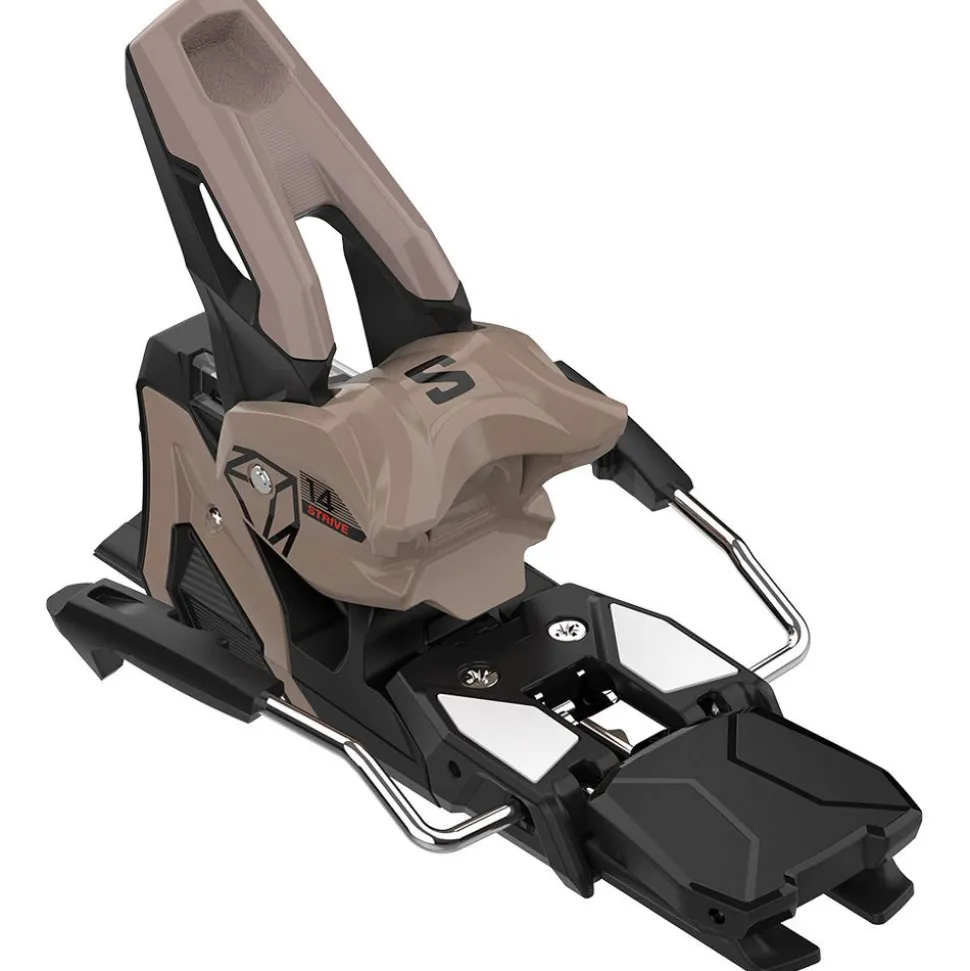 Fix Ski Salomon Strive 14 Mn Dune Metal Black Flame Orange D115