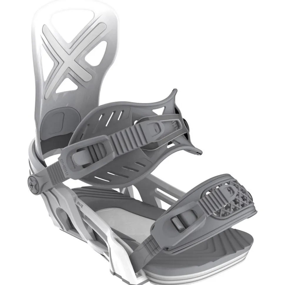 Fix Snowboard Bent Metal Anvil White Grey