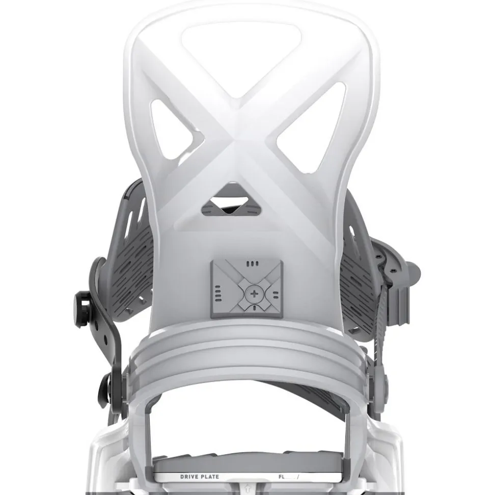 Fix Snowboard Bent Metal Anvil White Grey