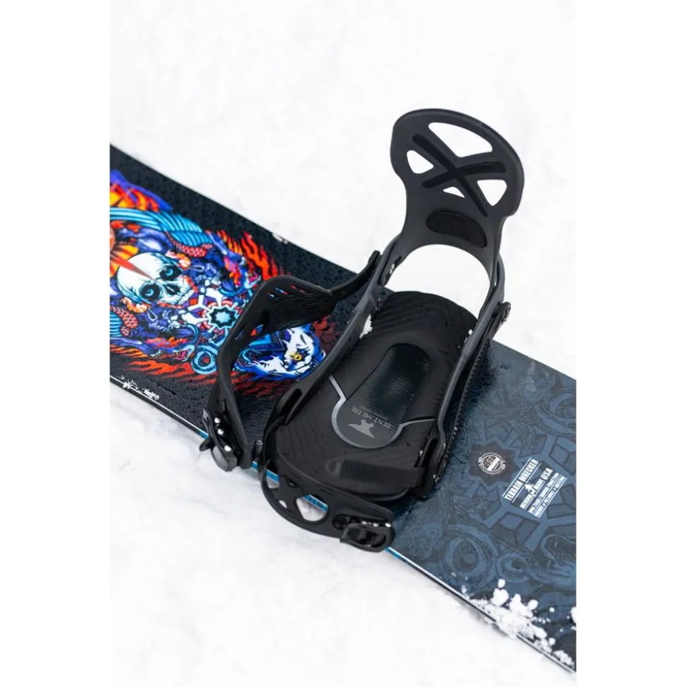 Fix Snowboard Bent Metal Anvil Black Grey