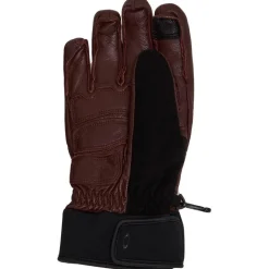 Gant Oakley Peak Leather Gloves Grenache