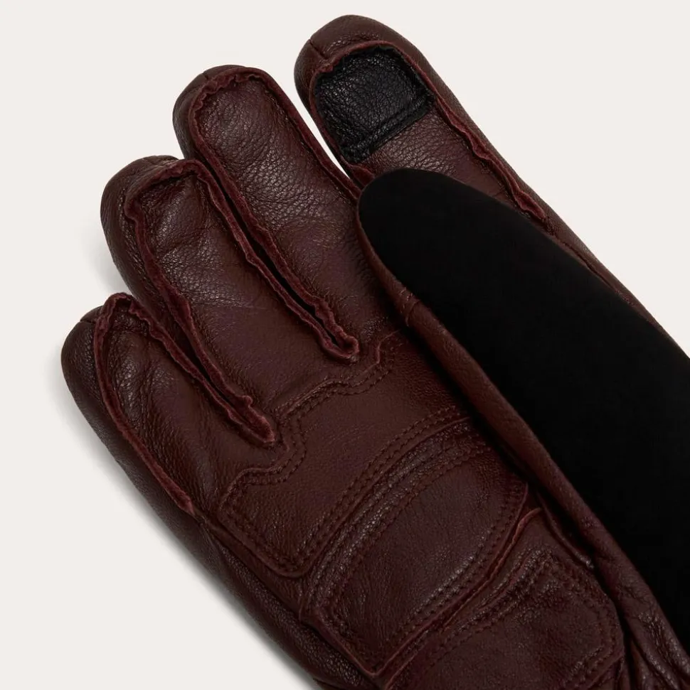 Gant Oakley Peak Leather Gloves Grenache