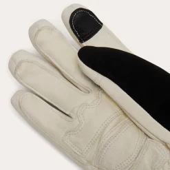 Gant Oakley Women Peak Leather Gloves Arctic White
