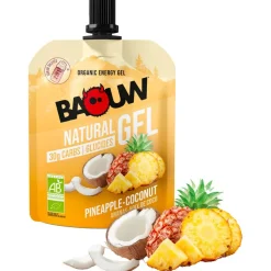 Gel Energétique Baouw Gel Naturel Bio 85 g. Ananas Noix De Coco