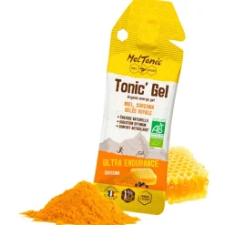 Gel Energétique Meltonic Gel énergétique Ultra Endurance bio Miel Curcuma Gelée Royale