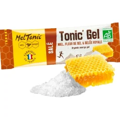 Gel Energétique Meltonic Tonic Gel Bio 20 g. Miel Fleur De Sel & Gelée Royale