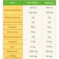 Gel Energétique TA Energy Gels Energy 40 ml Orange Mandarine
