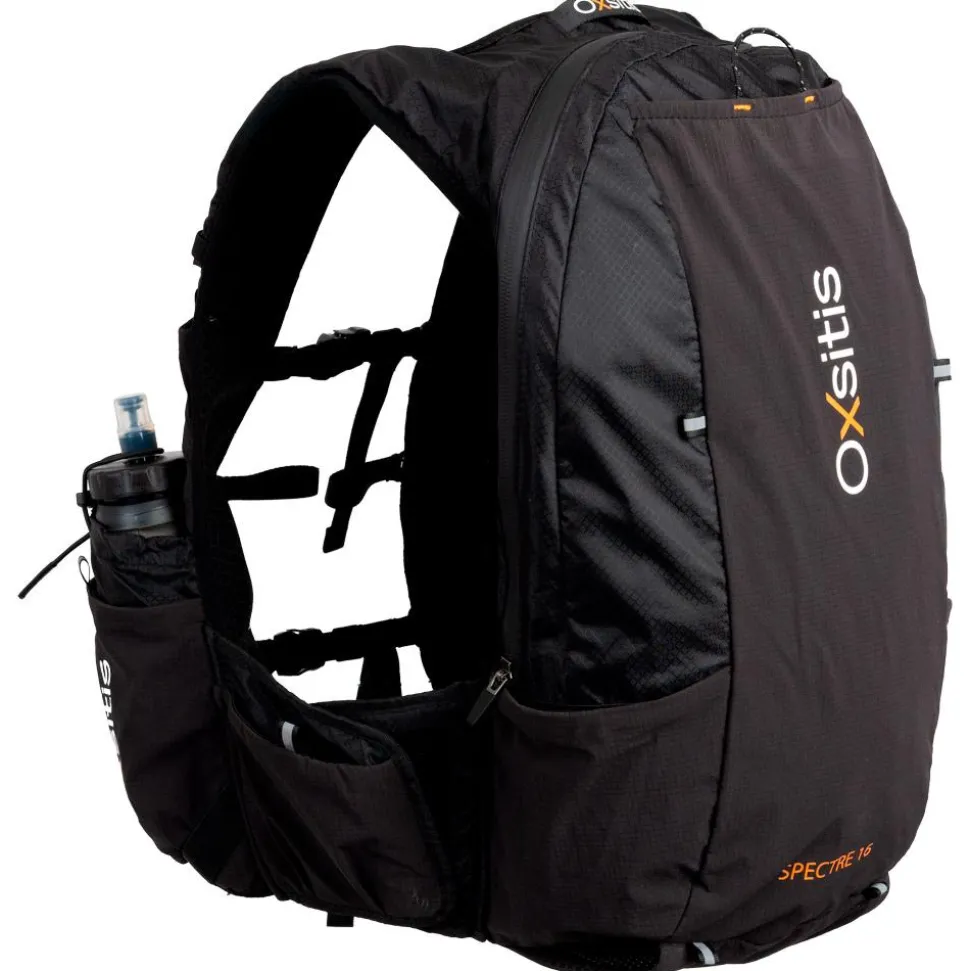 Gilet Trail Oxsitis Spectre 16 Black Orange