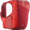 Gilet Trail Salomon Active Skin 12 Set Red Dahlia High Risk Red