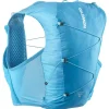 Gilet Trail Salomon Active Skin 8 Set Blue Danube Blue Curacao