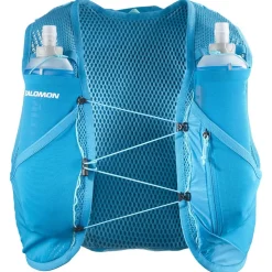 Gilet Trail Salomon Active Skin 8 Set Blue Danube Blue Curacao