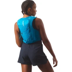 Gilet Trail Salomon Active Skin 8 Set Blue Danube Blue Curacao