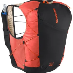 Gilet Trail Salomon Active Skin 12 Women Set Emerglow Black