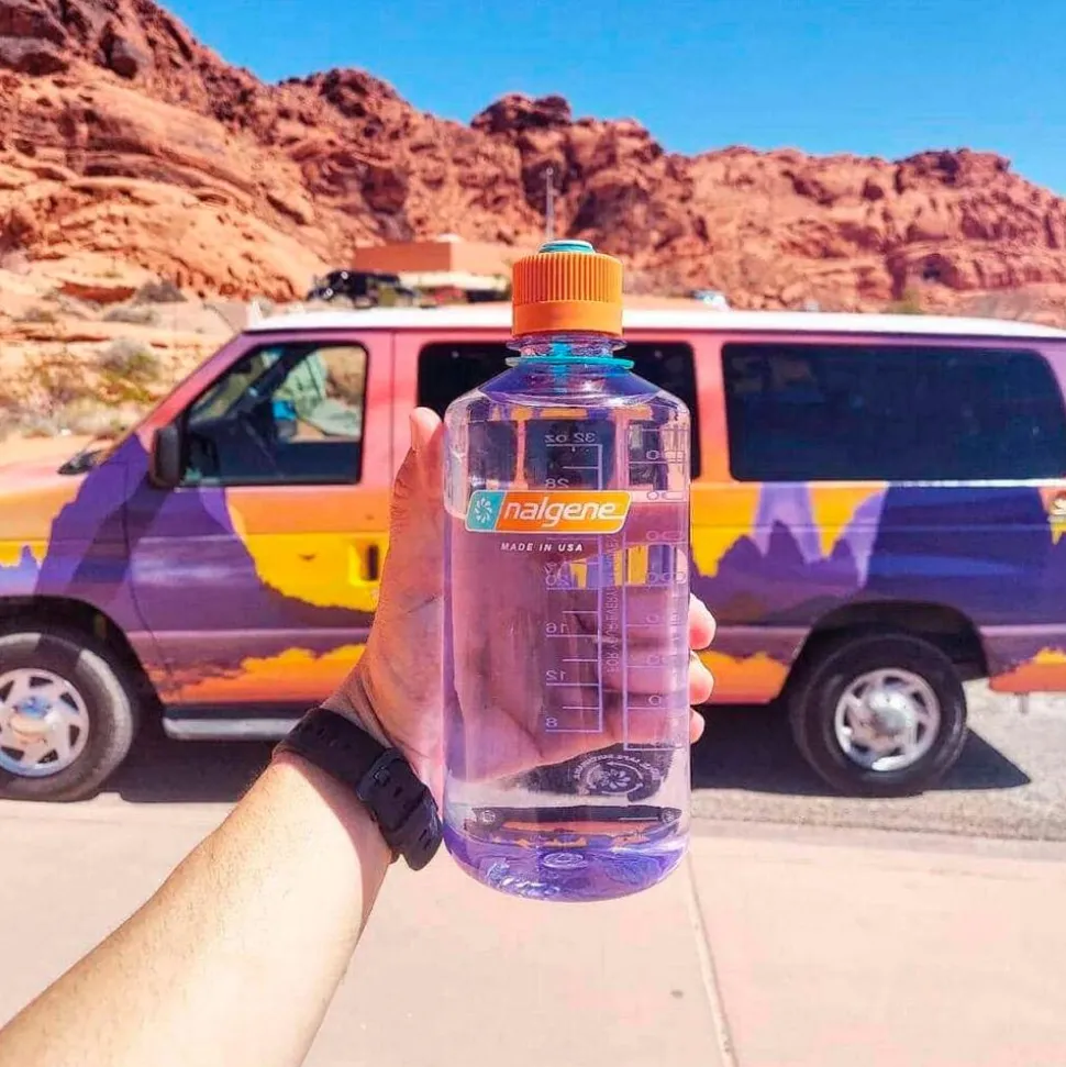 Gourde Nalgene Bouteille Petite Ouverture 1L (32Oz) Amethyst