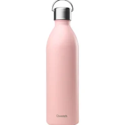Gourde Qwetch Active 1L Matt Pastel Rose