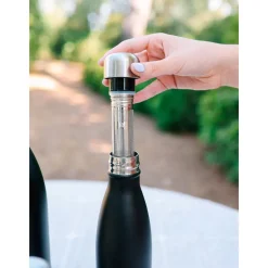 Gourde Qwetch Bouchon Infuseur 9 cm (260-500 ml) Inox