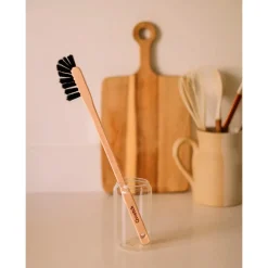 Gourde Qwetch Goupillon De Nettoyage Bois De Hêtre