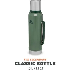 Gourde Stanley The Legendary Classic Bottle 1.0L Hammertone Green