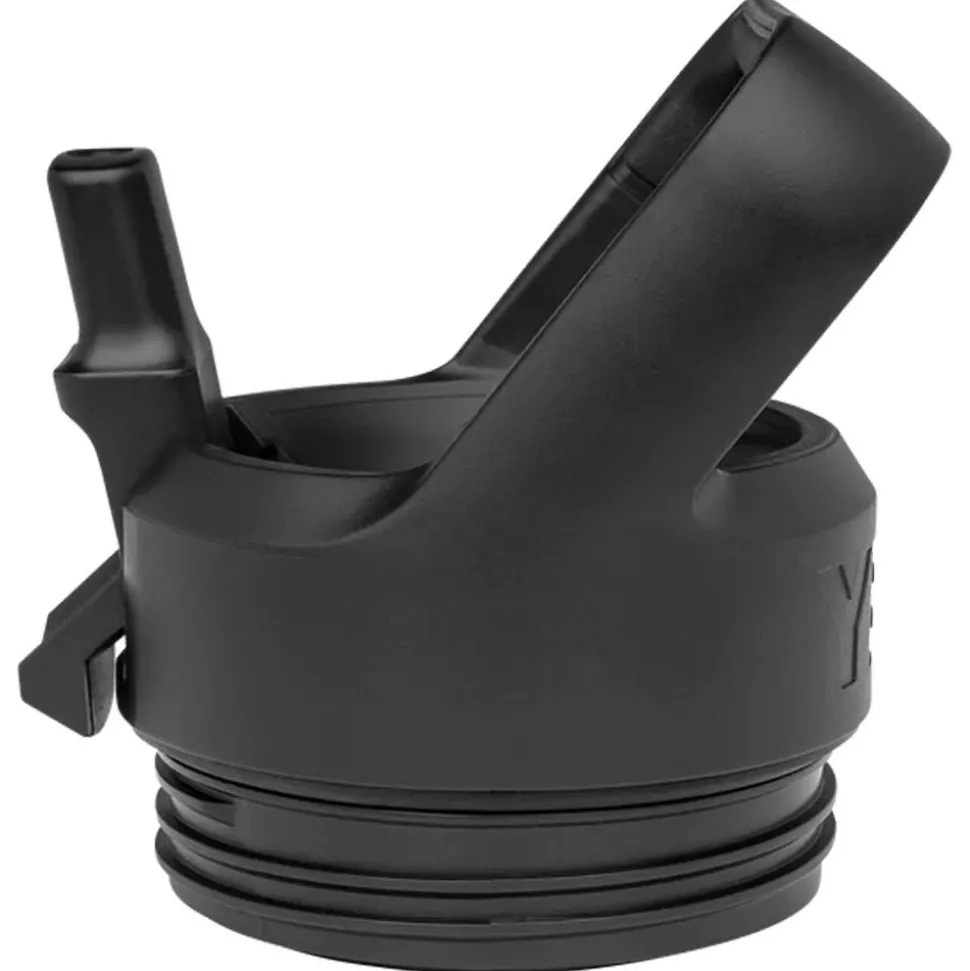 Gourde Yeti Rambler Bottle Straw Cap Black