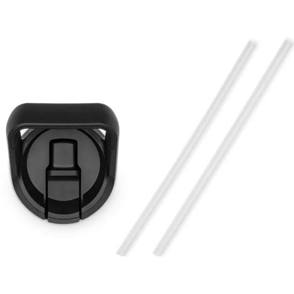 Gourde Yeti Rambler Bottle Straw Cap Black