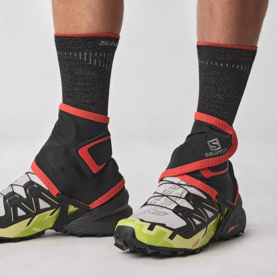 Guêtres Salomon Trail Gaiters High Black