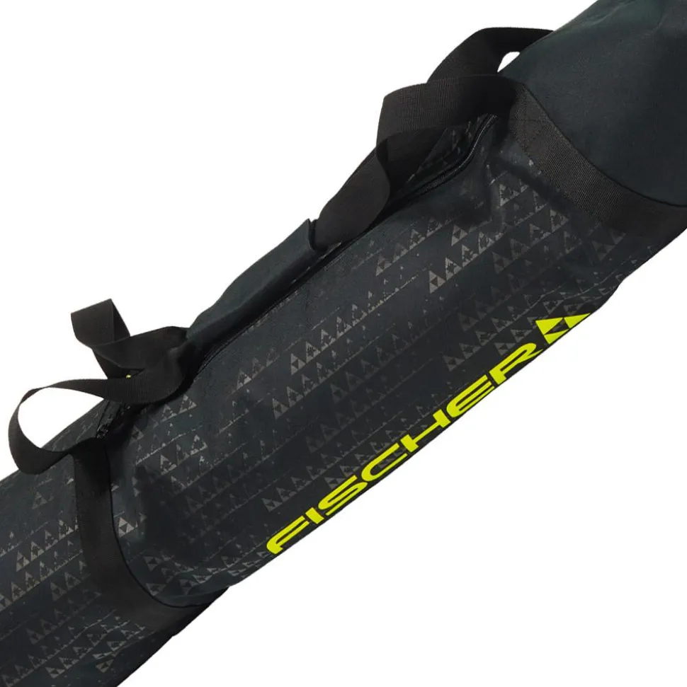 Housse Ski Fischer Skicase Eco Xc 1 Pair 210 cm Black Yellow