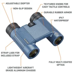 Jumelles Bushnell H2O 8x25 Navy