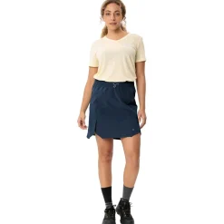 Jupe Vaude Women's Skomer Skort V Dark Sea