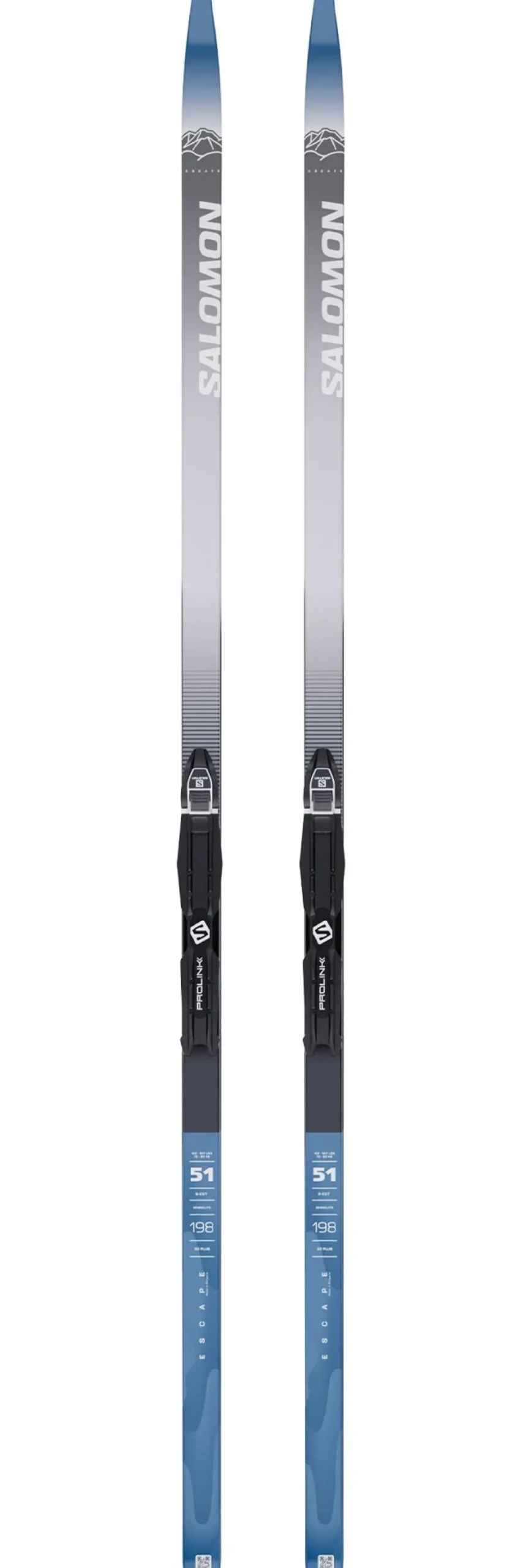 Kit Ski Nordique Salomon Escape 51 Plus + Prolink Access