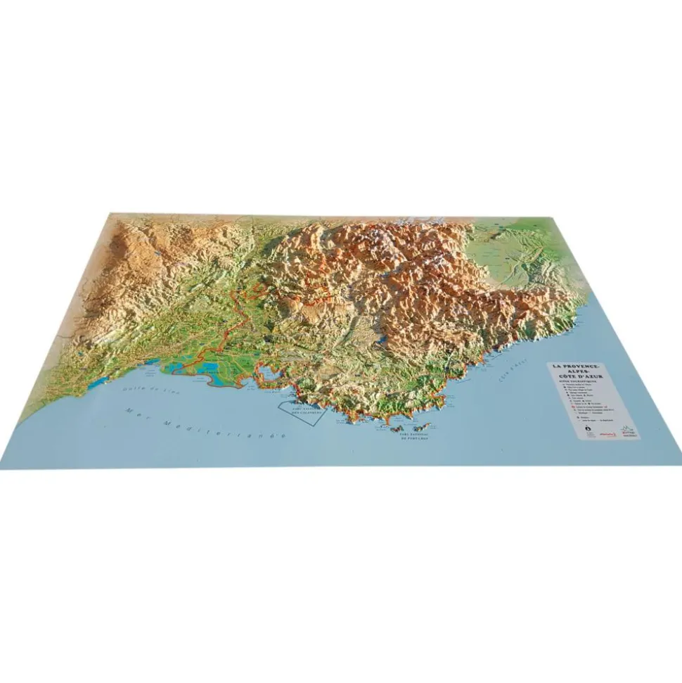 La Provence-Alpes-Côte-d'Azur + Cadre