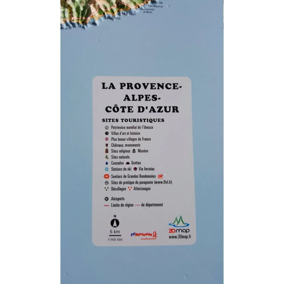 La Provence-Alpes-Côte-d'Azur + Cadre