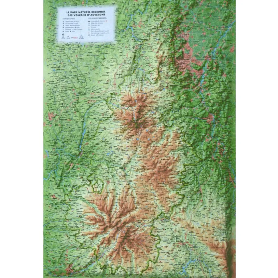 Le Parc Naturel Régional des Volcans d'Auvergne + Cadre